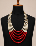Royal Kundan Pearl Mala
