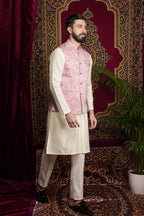 Multi Colour Printed Kurta Bandi Set