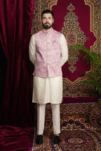 Multi Colour Printed Kurta Bandi Set
