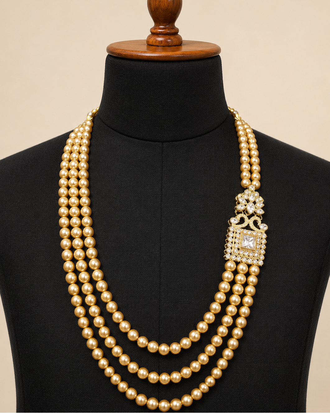 Golden Beaded Mala