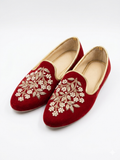Floral Embroidered Juta