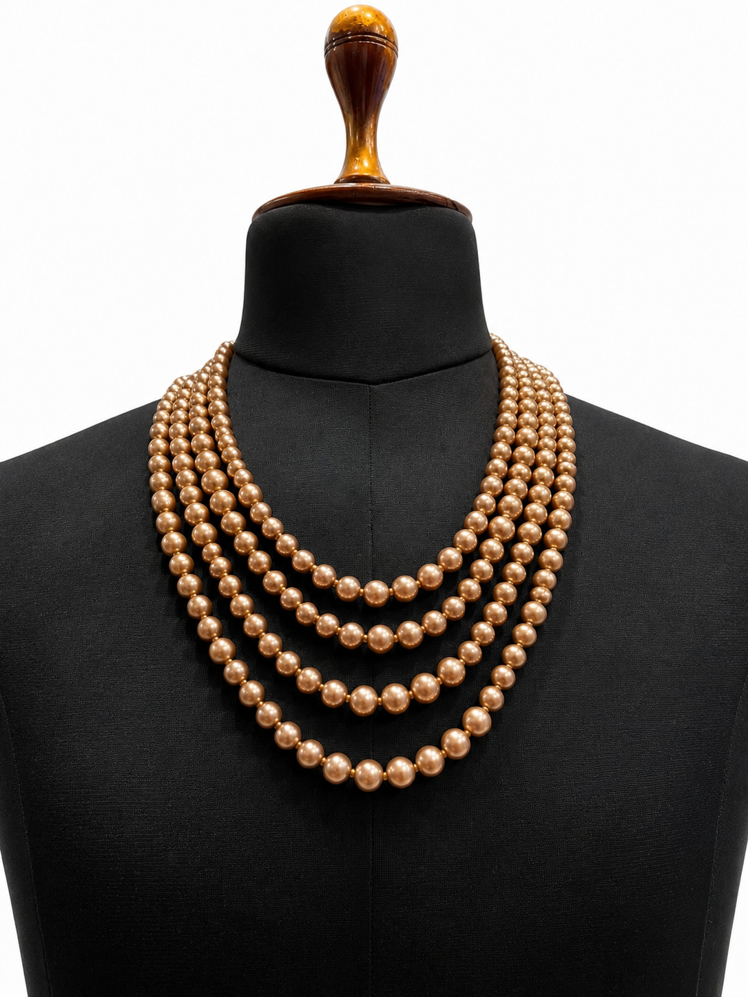 Plain Gold Mala
