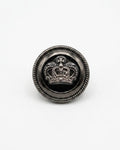 Gunmetal Crown Button