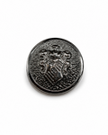 Gunmetal Crest Button