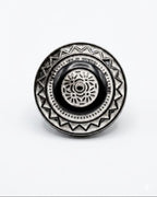 Aztec Sunburst Button
