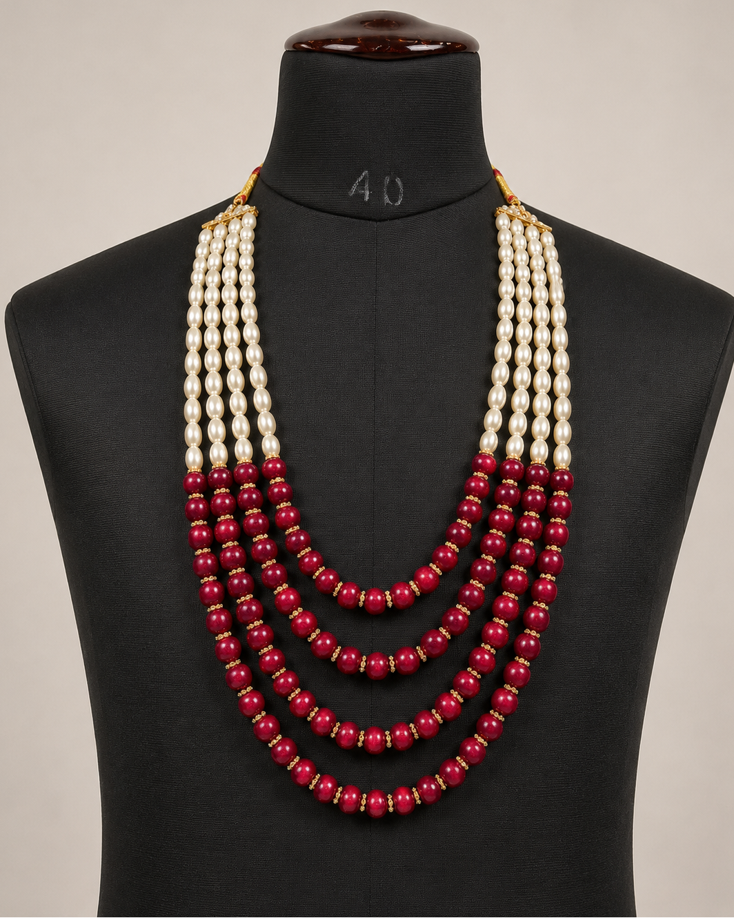 Pearl and Beaded Mala