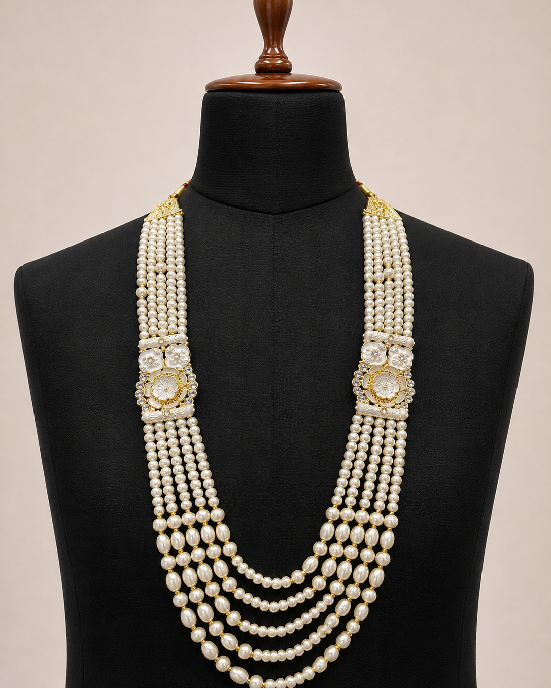 Layered Pearl Mala