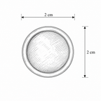 Elegant Floral Button