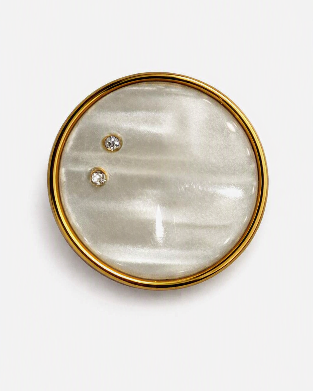 Pearl White Buttons