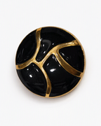 Golden and Black Buttons