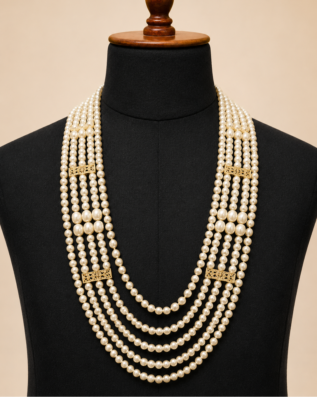 Pearl Layered Mala