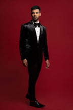 Black Velvet Suit
