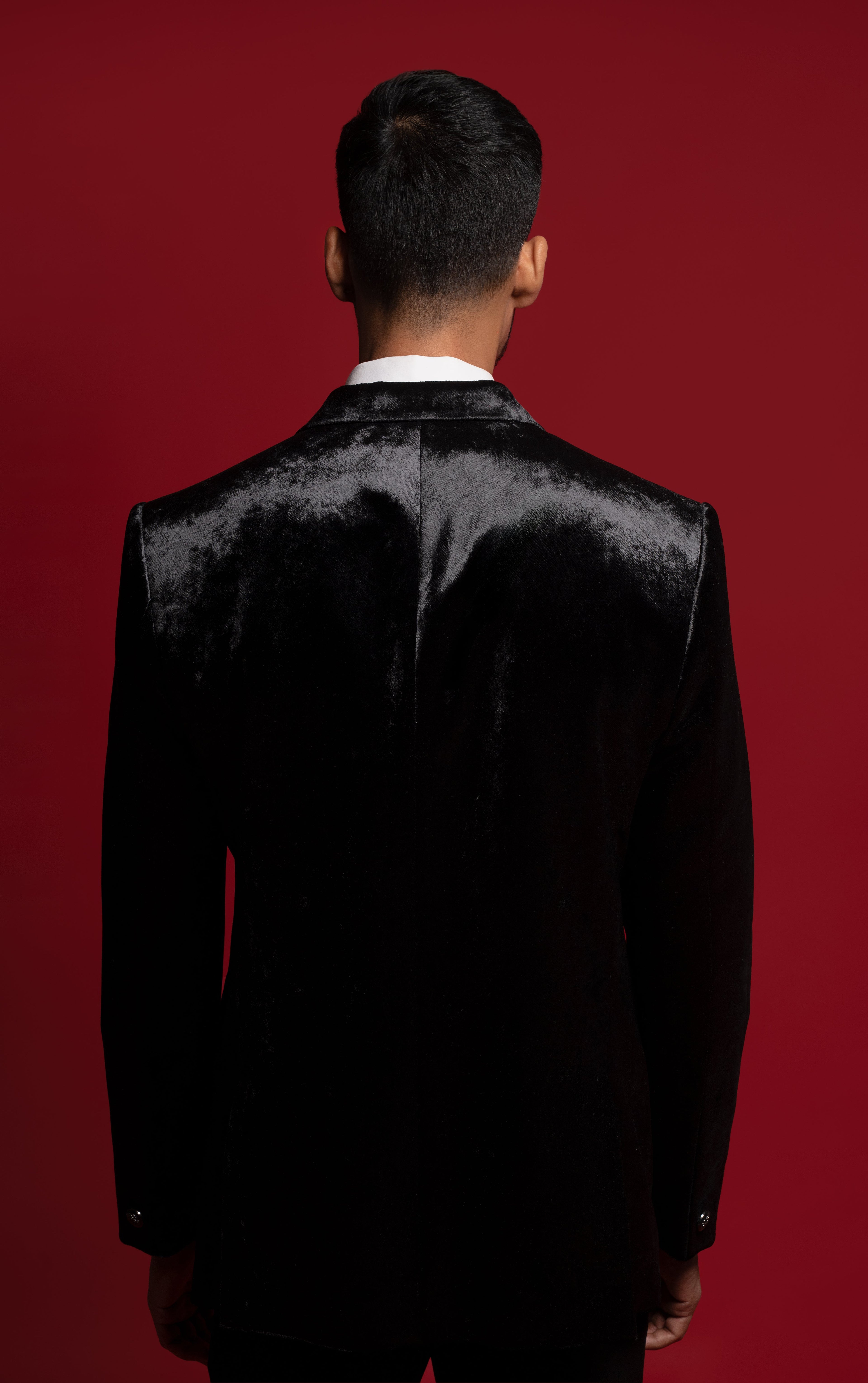 Black Velvet Suit