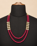 Magenta Pearl Mala