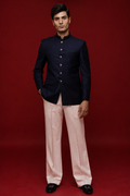 Classic Navy Blue Jodhpuri