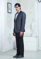 Grey Tuxedo Set