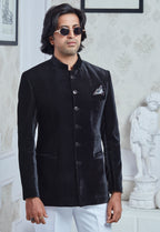 Black Velvet Jodhpuri