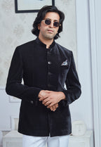 Black Velvet Jodhpuri
