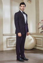Embroidered Tuxedo Set