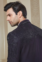 Embroidered Tuxedo Set
