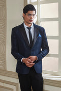 Blue Designer Tuxedo Set