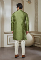 Embroidered Kurta And Pant Set