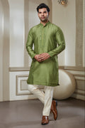 Embroidered Kurta And Pant Set