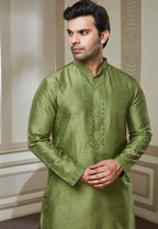 Embroidered Kurta And Pant Set
