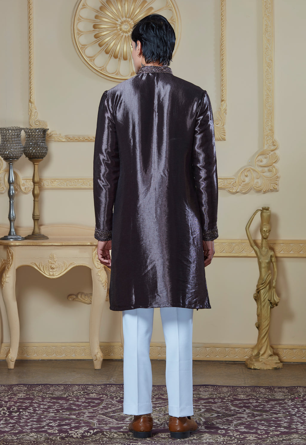 Embroidered Kurta Pant Set