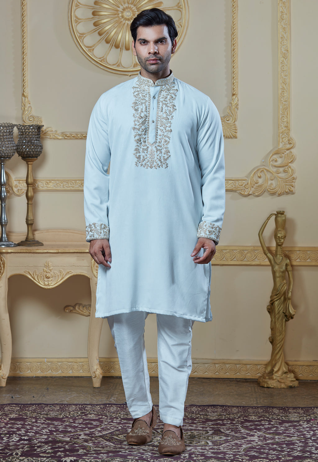 Embroidered Kurta Set