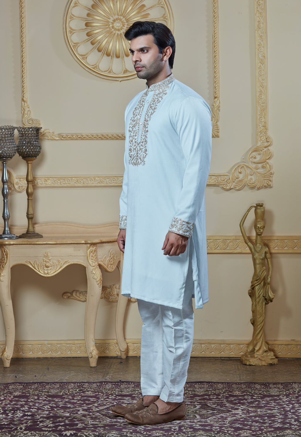 Embroidered Kurta Set
