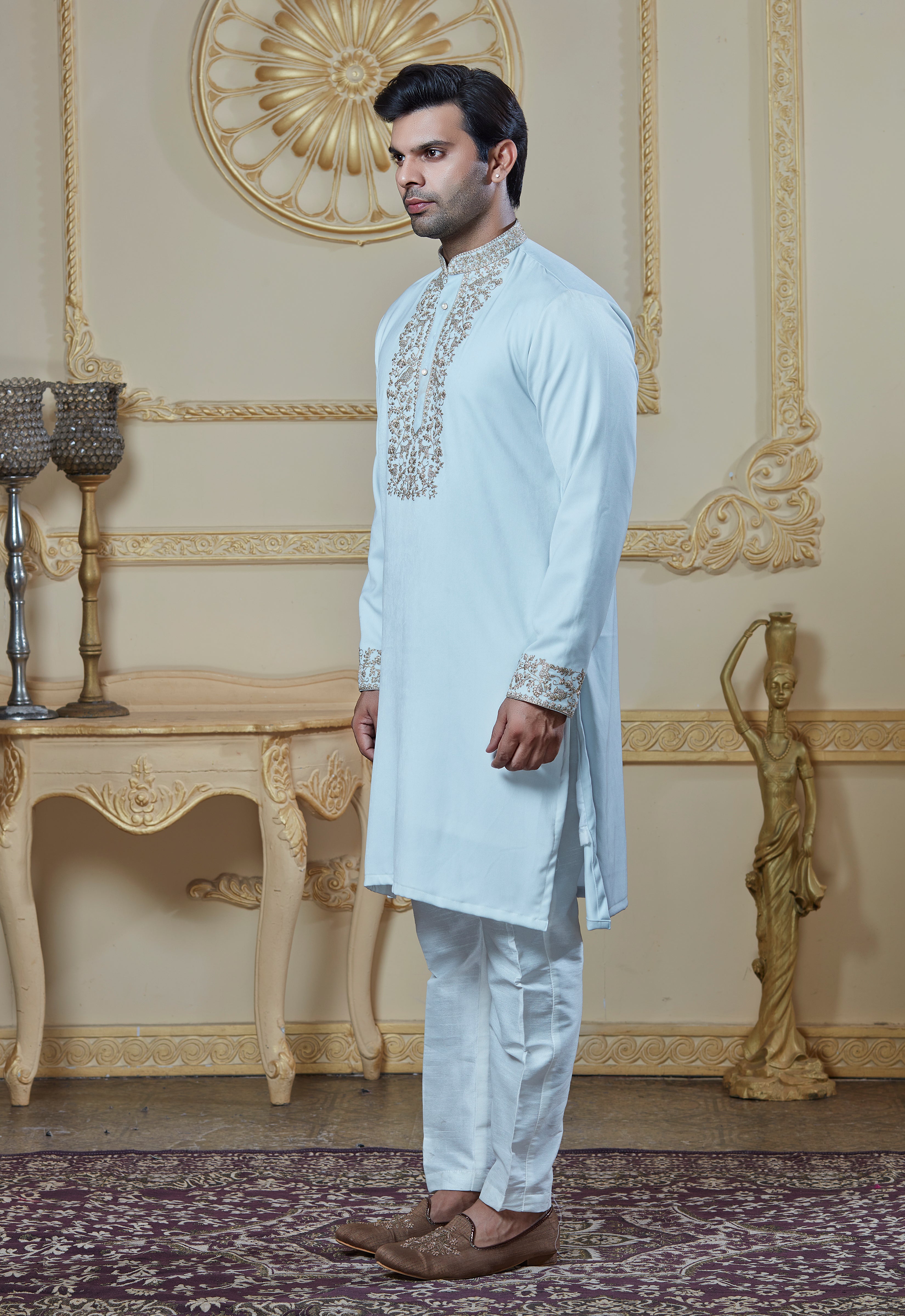 Embroidered Kurta Set