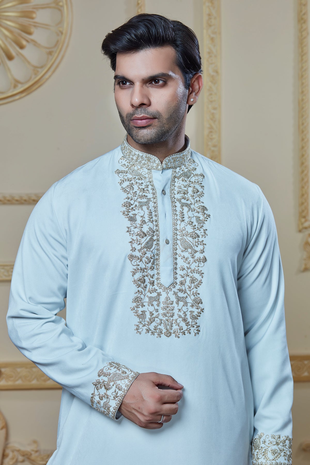 Embroidered Kurta Set