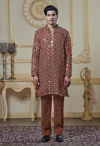 Sequin Embroidered Kurta And Pant