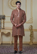 Sequin Embroidered Kurta And Pant