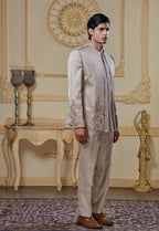 Embroidered Indowestern Set