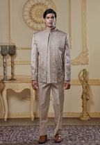 Embroidered Indowestern Set