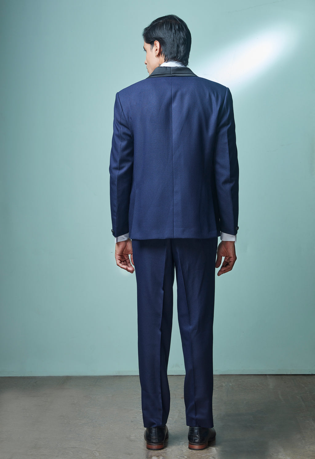 Navy Blue Tuxedo Set