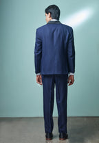 Navy Blue Tuxedo Set