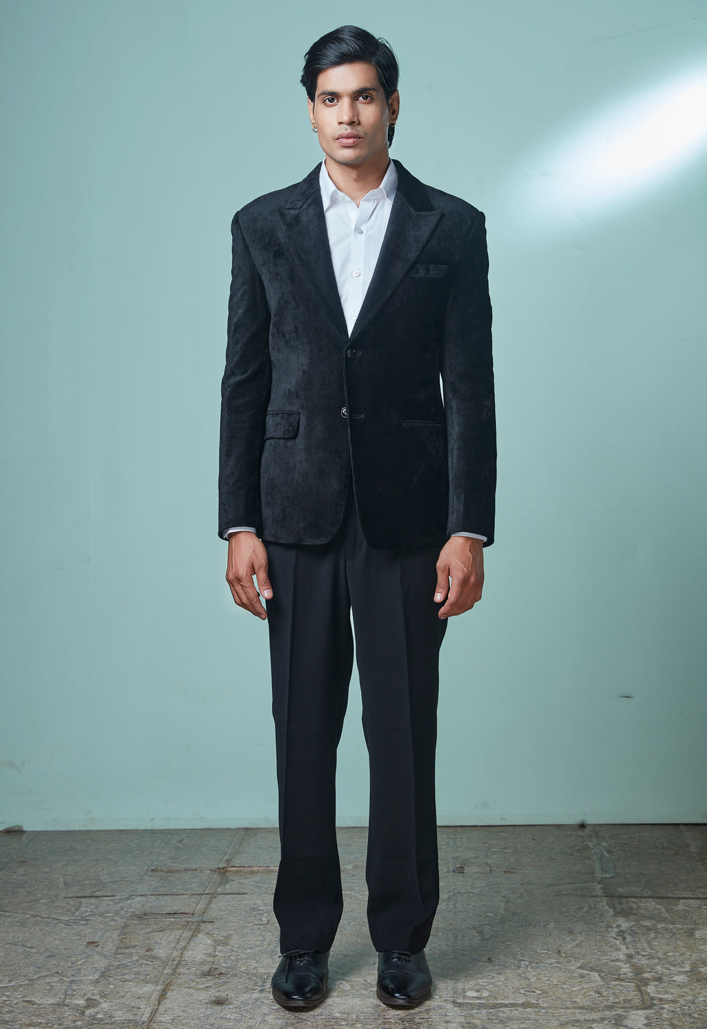 Black Velvet 2 Peice Suit Set