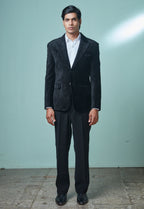 Black Velvet 2 Peice Suit Set