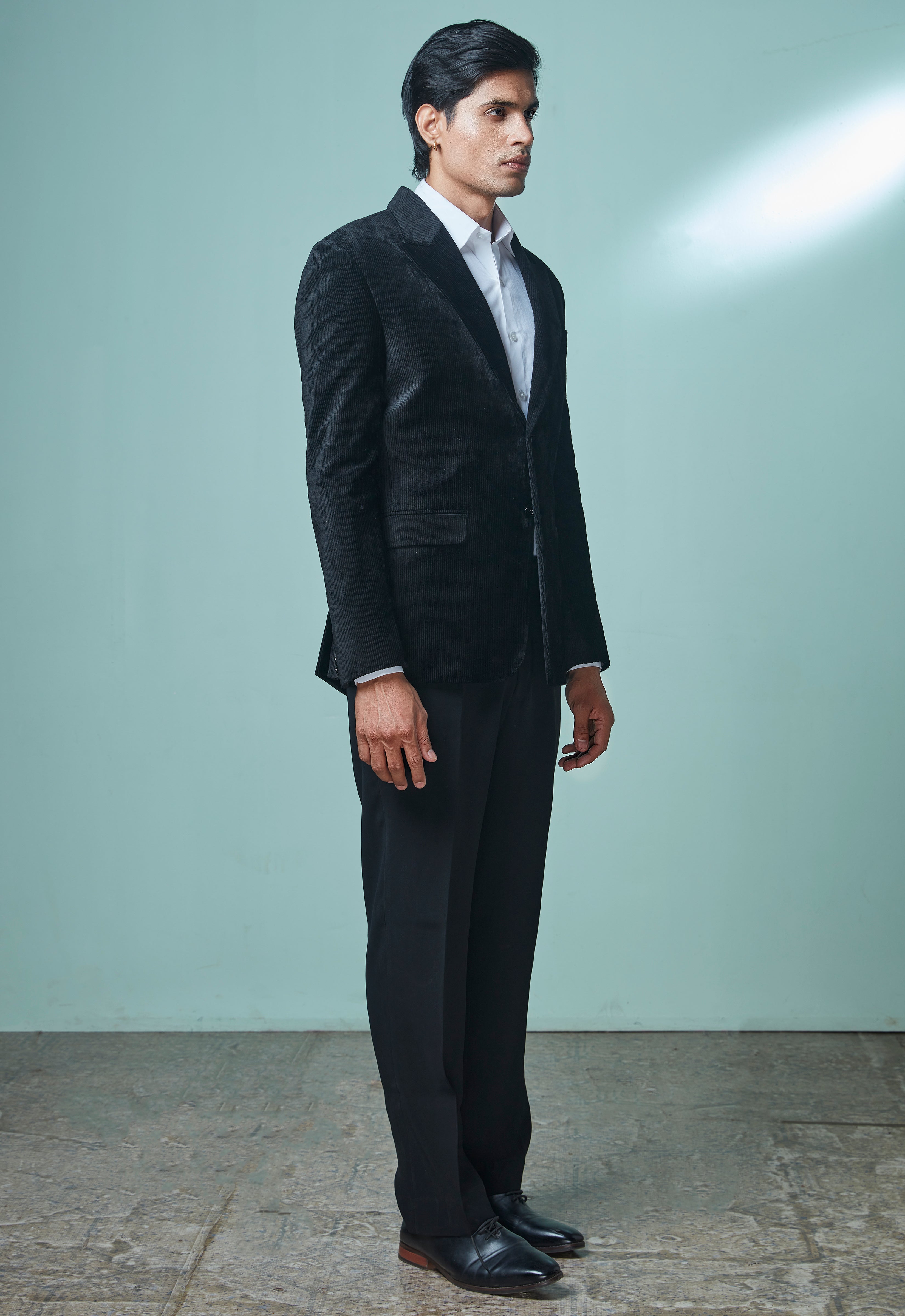 Black Velvet 2 Peice Suit Set