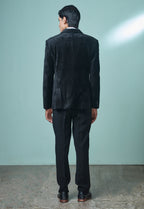 Black Velvet 2 Peice Suit Set