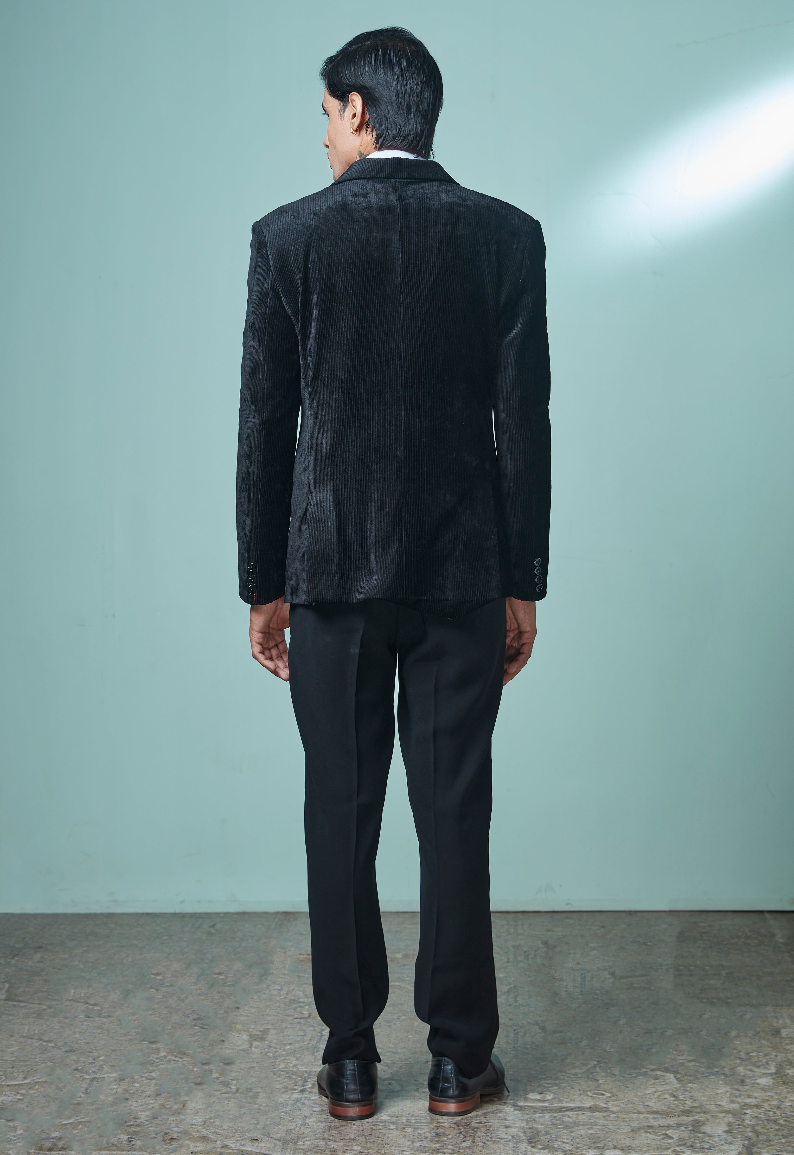 Black Velvet 2 Peice Suit Set