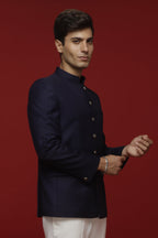 Classic Navy Blue Jodhpuri