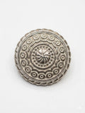 Antique Silver Tribal Button