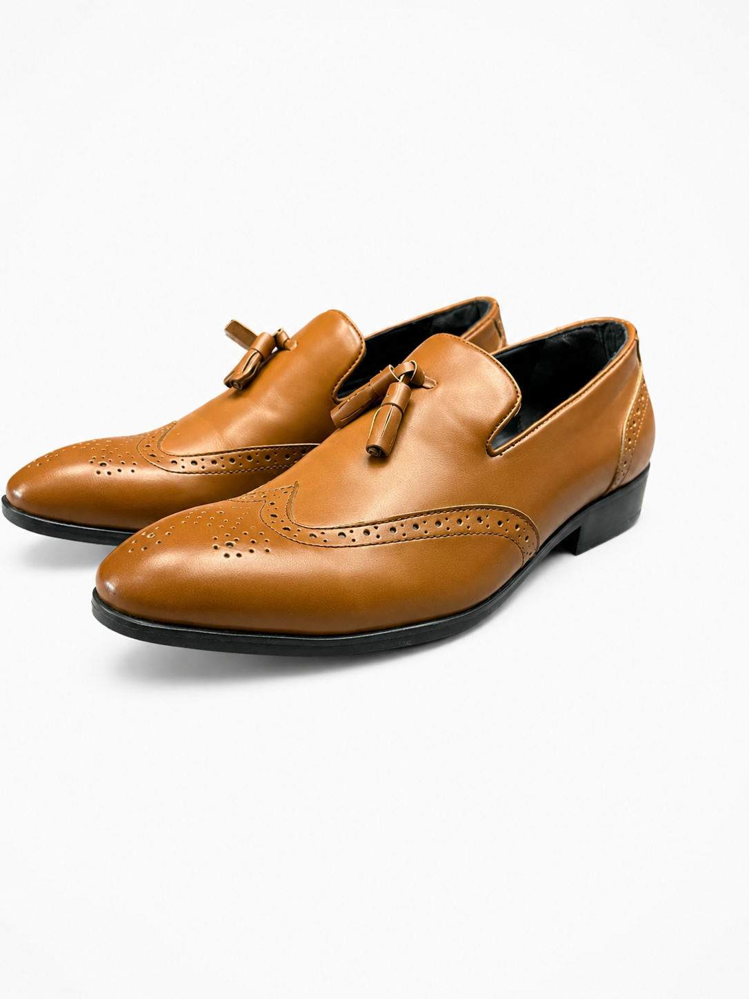 Plain Tan Shoes