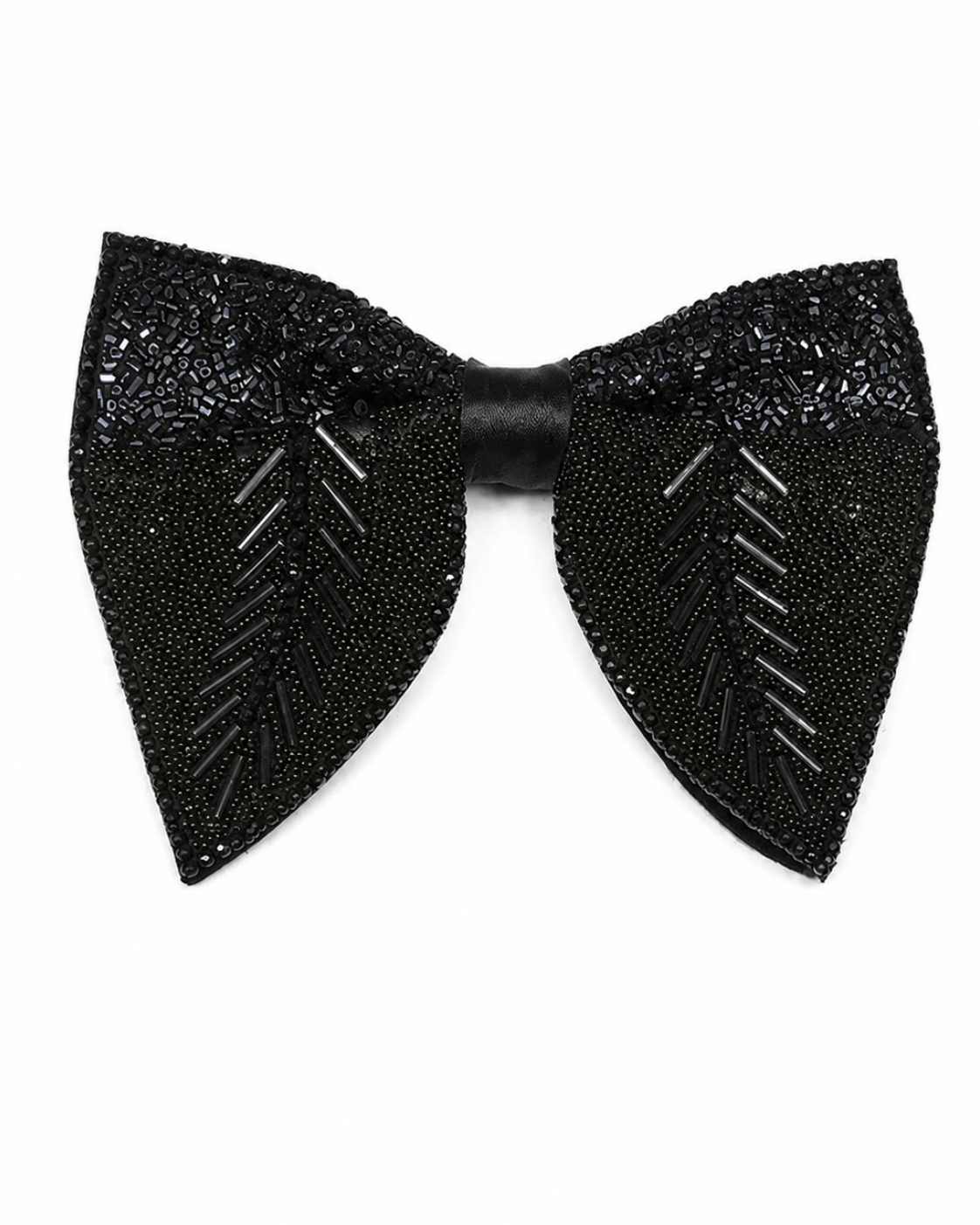 Blue Embroidered Butterfly Bowtie