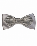 Silver Studded Bowtie