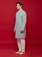 Powder Blue Sherwani Set